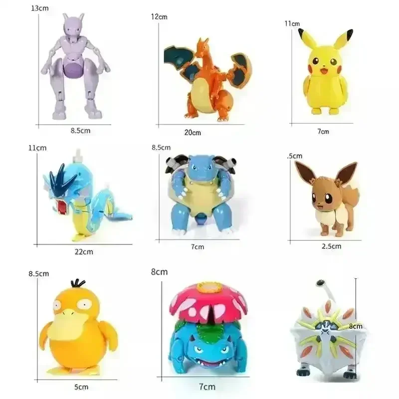 Pokemon Deformation Battle Figures Pokeball Set - Image 10