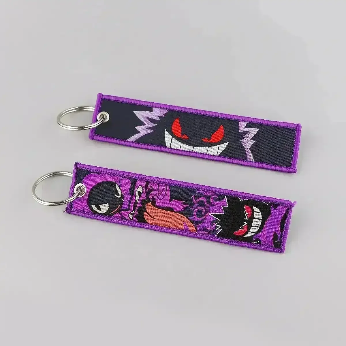 Pokimoen Embroidered Tag Keychain
