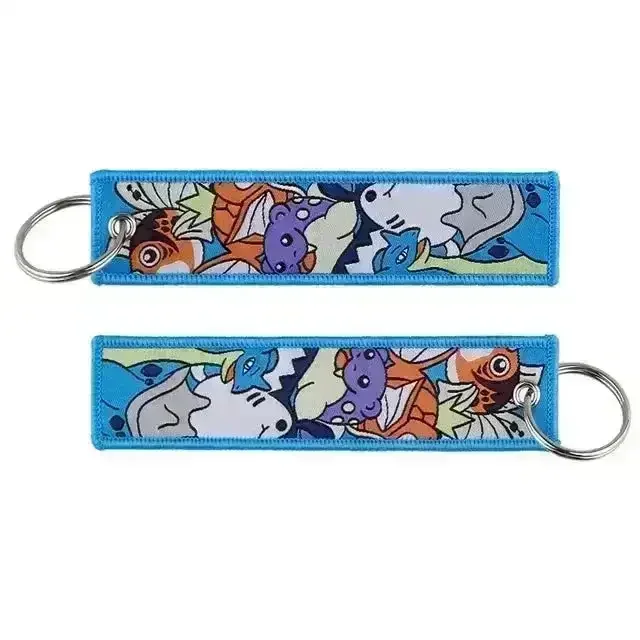 Pokimoen Embroidered Tag Keychain - Image 19