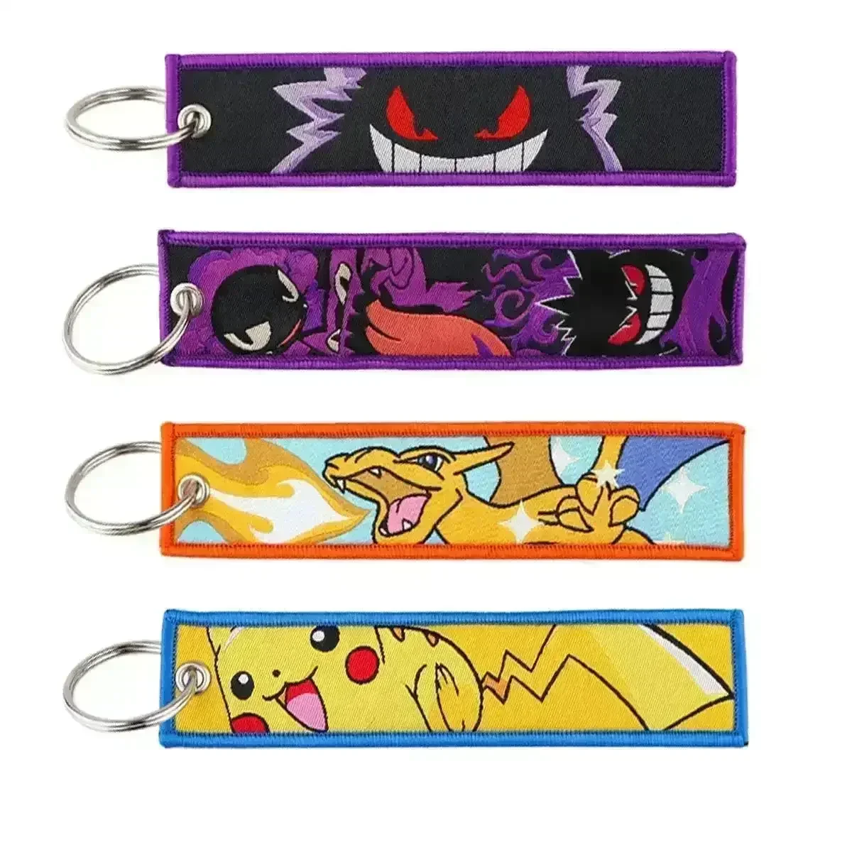 Pokimoen Embroidered Tag Keychain - Image 3