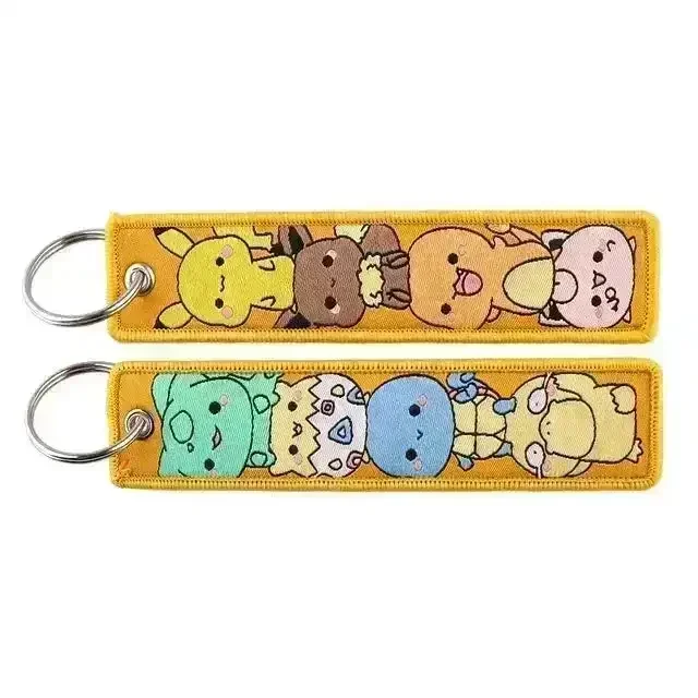 Pokimoen Embroidered Tag Keychain - Image 5