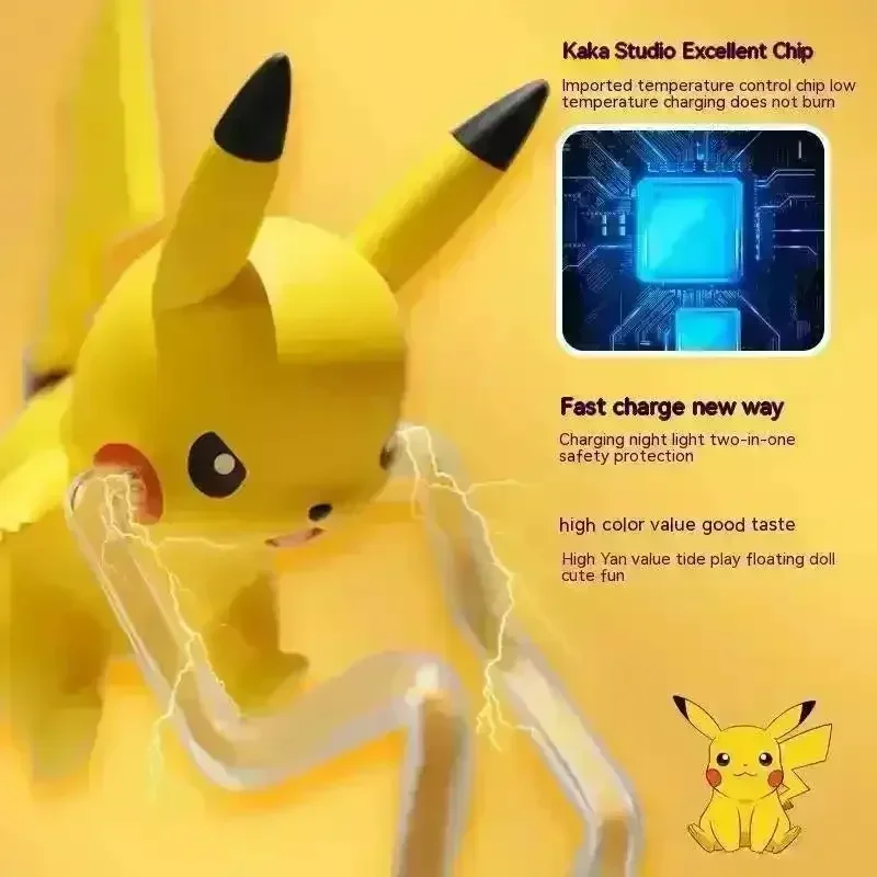 Pokimoen Charged Pikachu Night Lamp - Image 2
