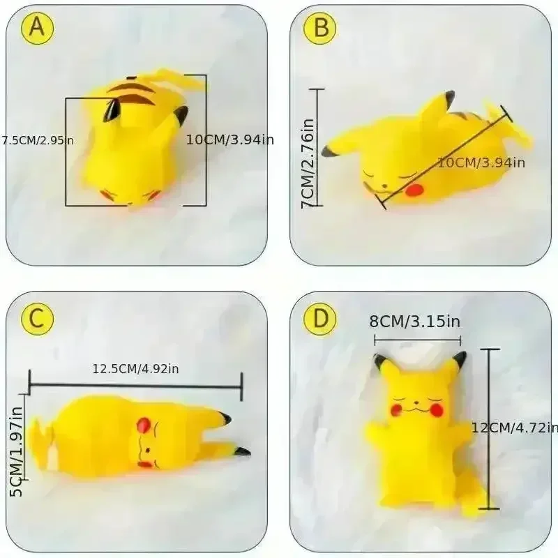 Cute Pokimoen Pikachu Night Lamp - Image 5