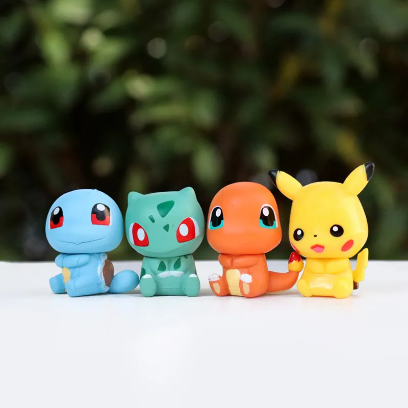 Pokemon Q-Version Starter Figures (Set of 6) - Image 3