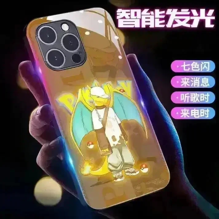 Pokimoen Voice Controlled Smart LED Cover (For iPhone) - Image 7