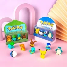 Pokimoen Champs 3D Eraser Figures (Set of 4) - Image 2