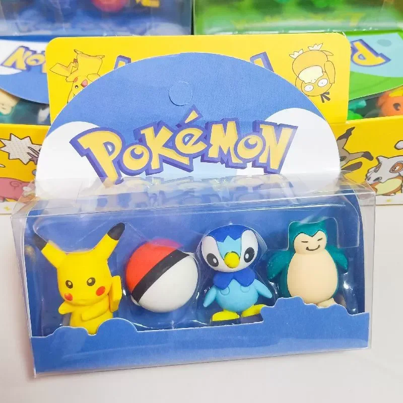 Pokimoen Champs 3D Eraser Figures (Set of 4) - Image 8