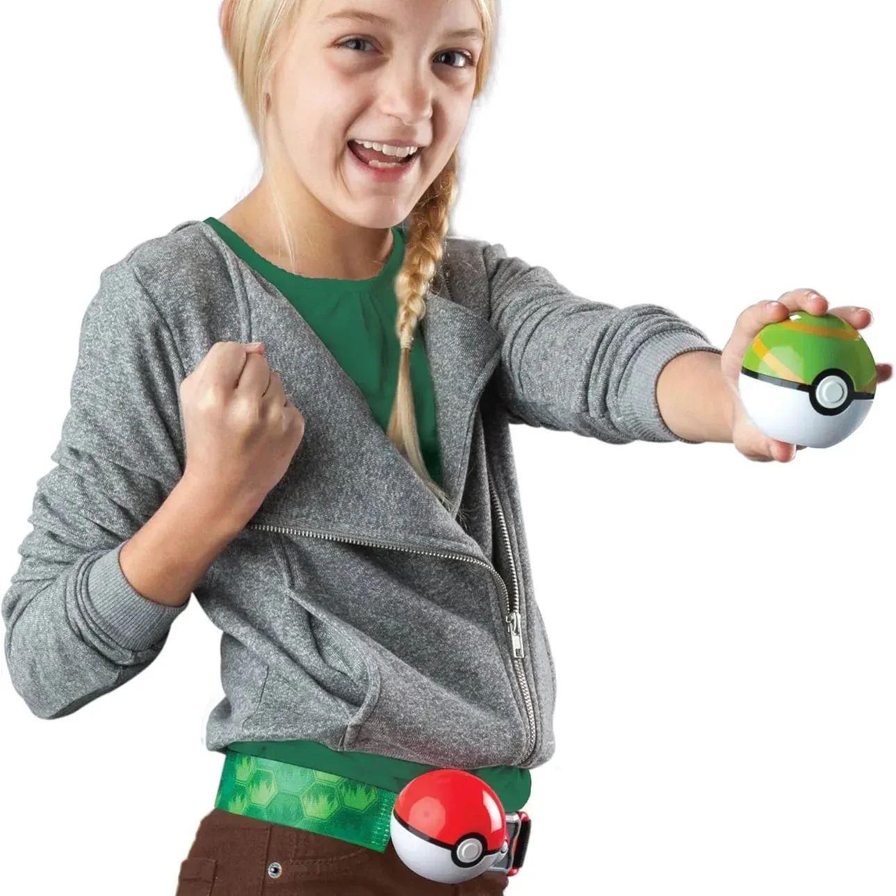 Pokimoen Clip & Carry Figurine Play Set (Grass) - Image 4