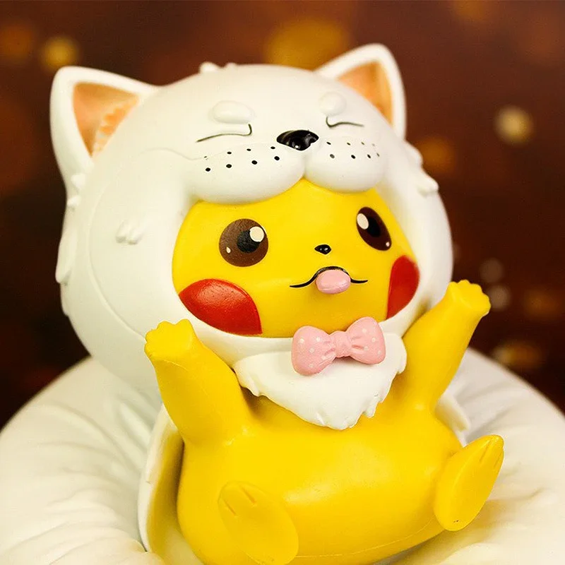 Pokimoen Pikachu Dog Party Figurine (13 cm) - Image 5