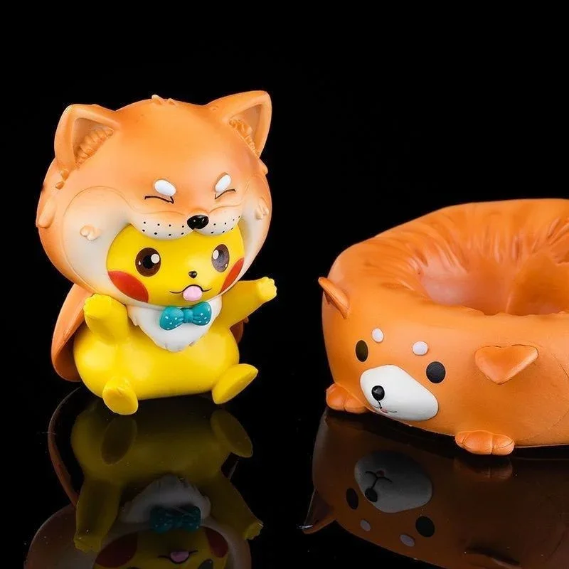 Pokimoen Pikachu Dog Party Figurine (13 cm) - Image 8