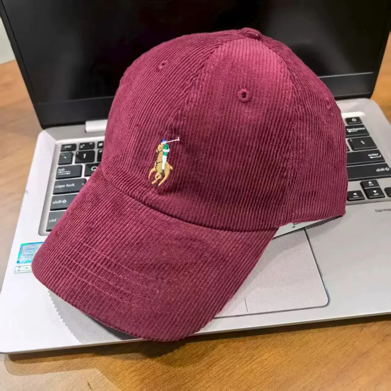Polo Corduroy Baseball Cap - Image 13