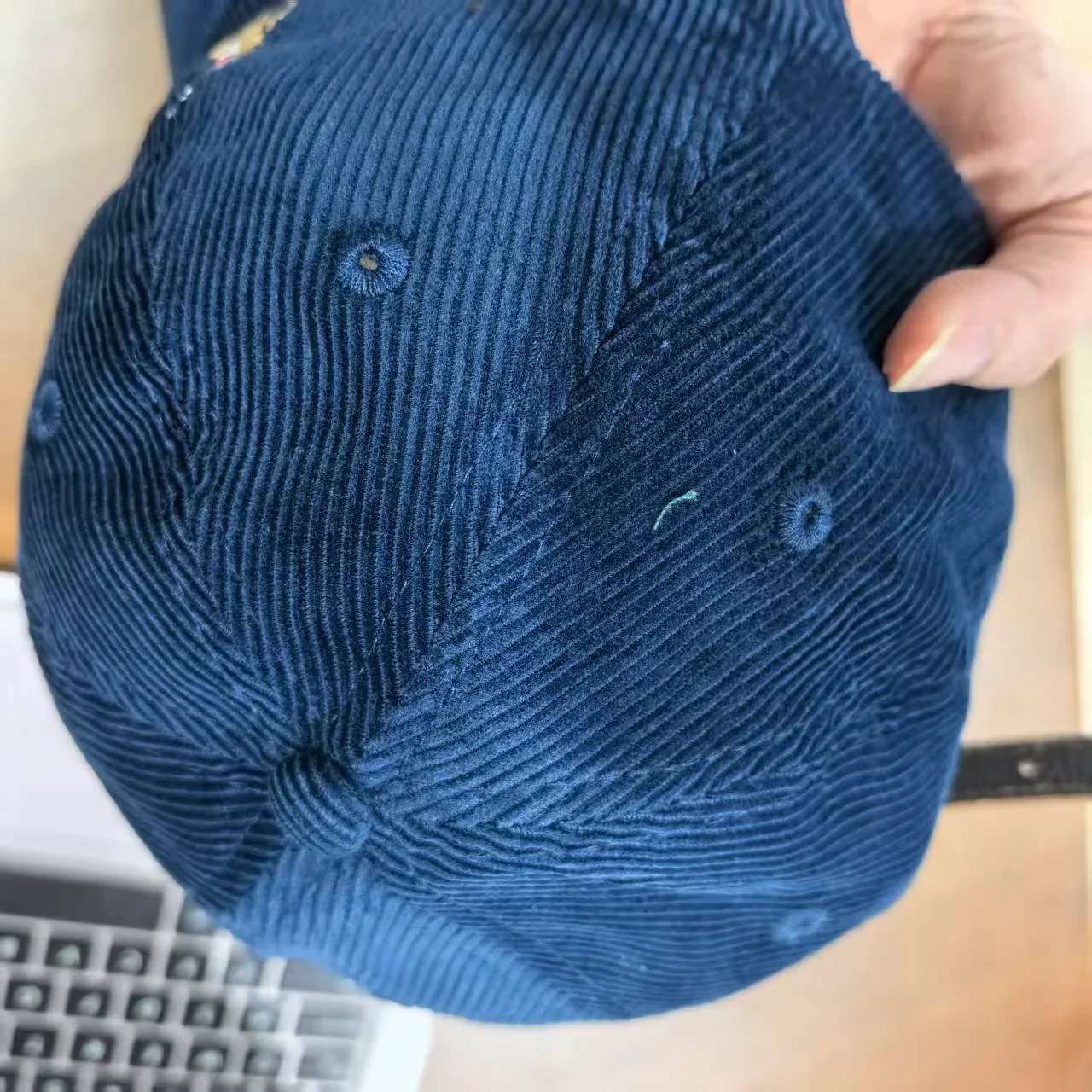 Polo Corduroy Baseball Cap - Image 4