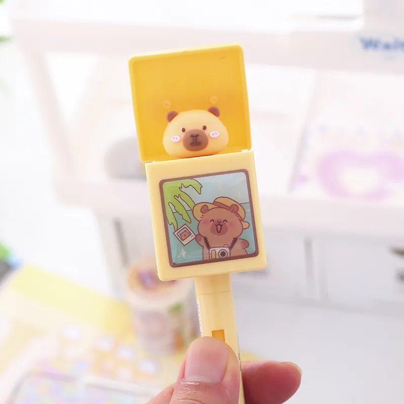 Pop-up Capybara Surprise Fidget Gel Pen - Image 2