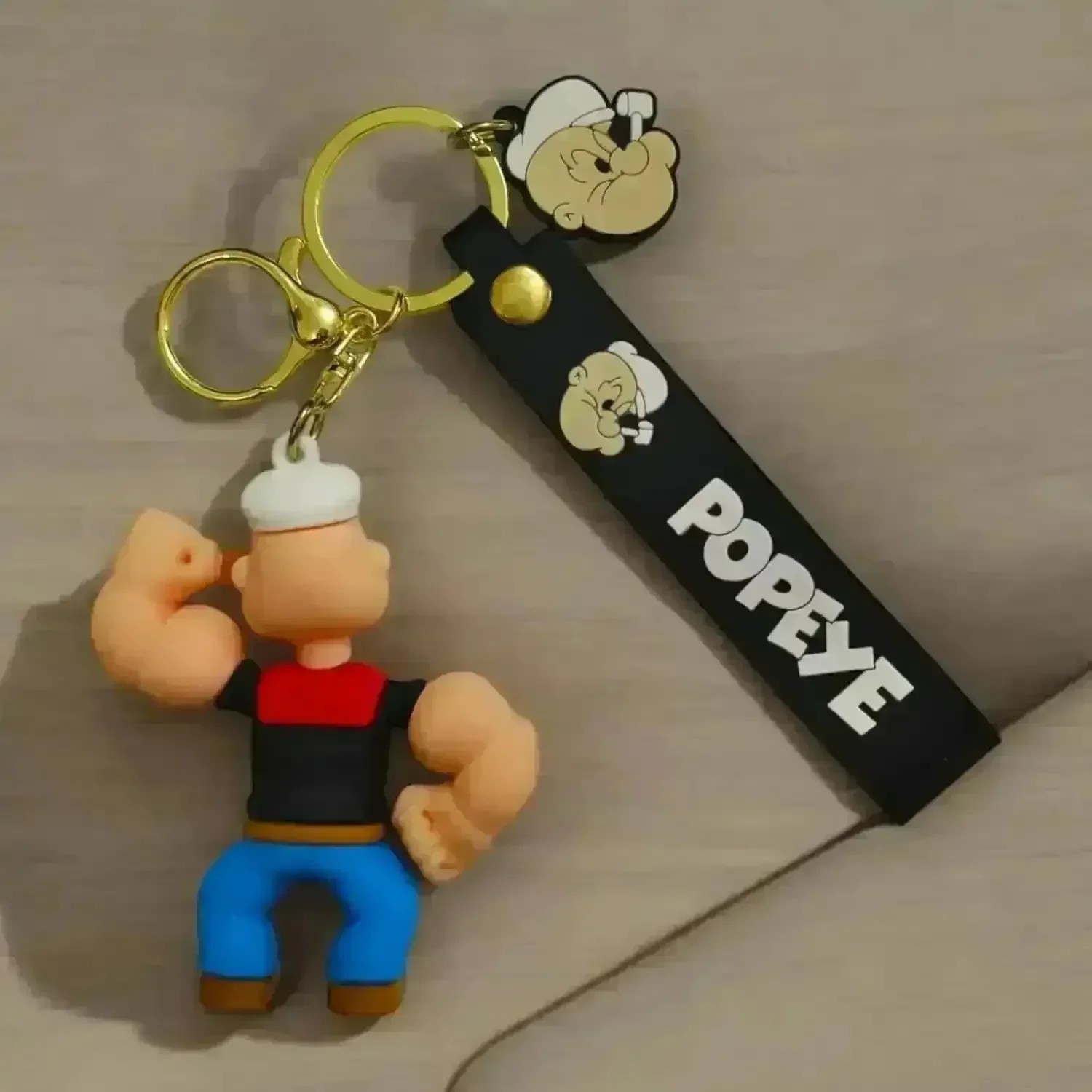 Popeye Spinach Strong 3D Keychain - Image 10