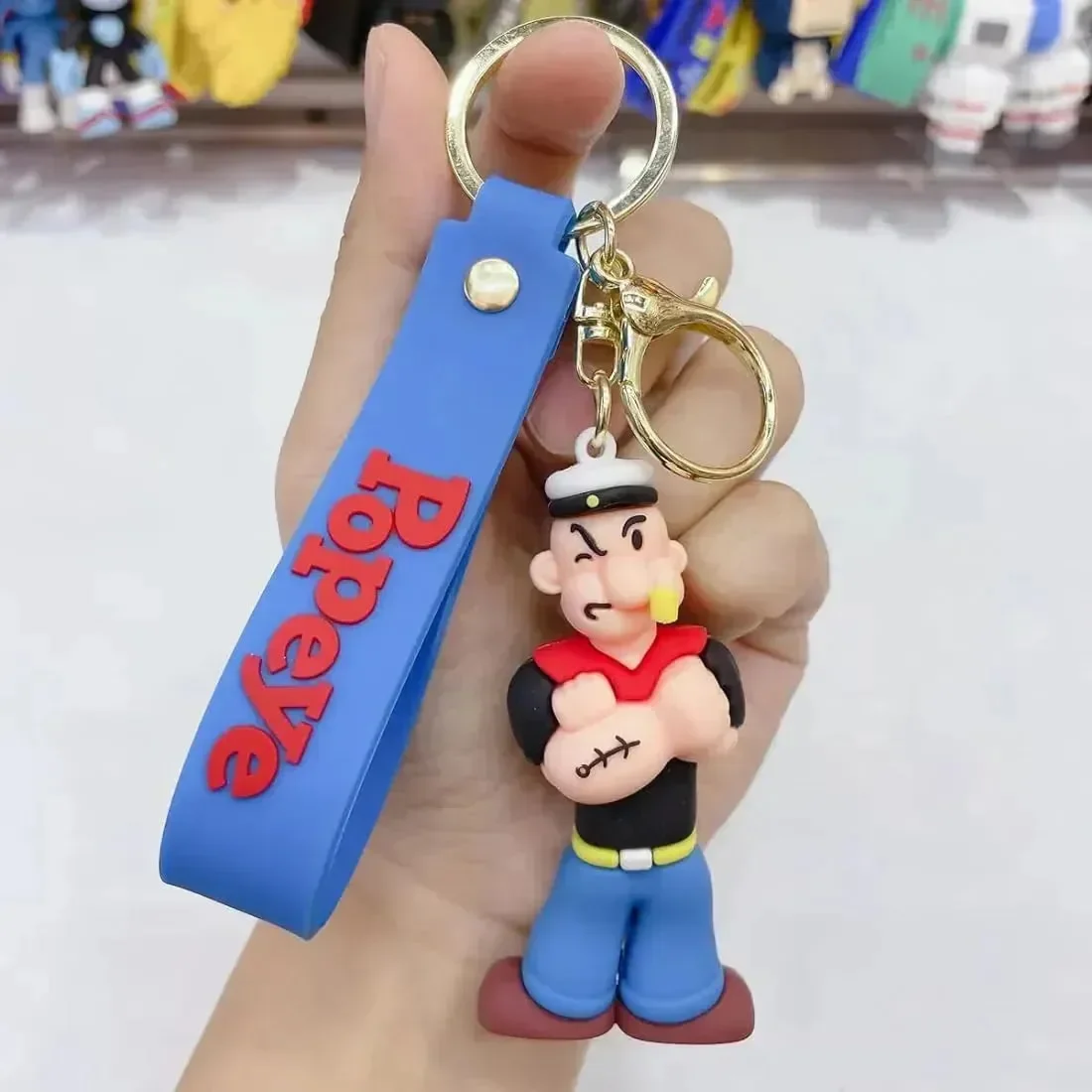 Popeye Spinach Strong 3D Keychain - Image 13