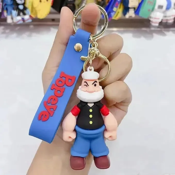 Popeye Spinach Strong 3D Keychain - Image 15