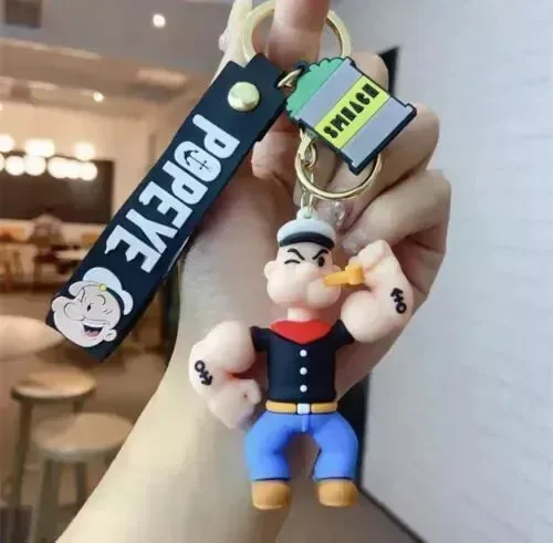 Popeye Spinach Strong 3D Keychain - Image 8