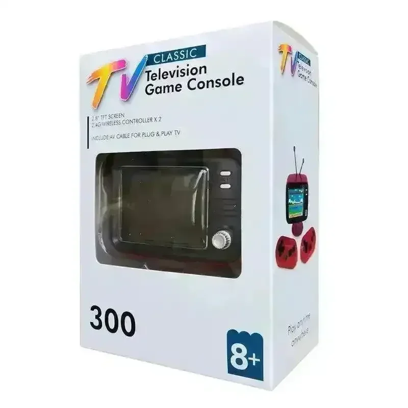 Portable Retro 8-Bit Dual Game Console - Image 7