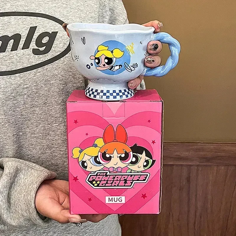 Powerpuff Girls Ceramic Breakfast Mugs (360 ml) - Image 4