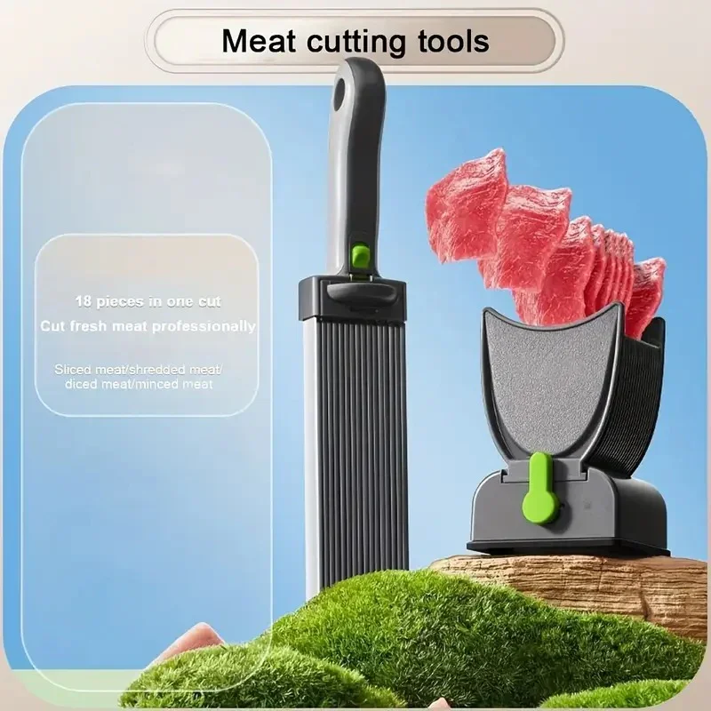 Precision Cut Manual Meat Slicer & Shredder - Image 3