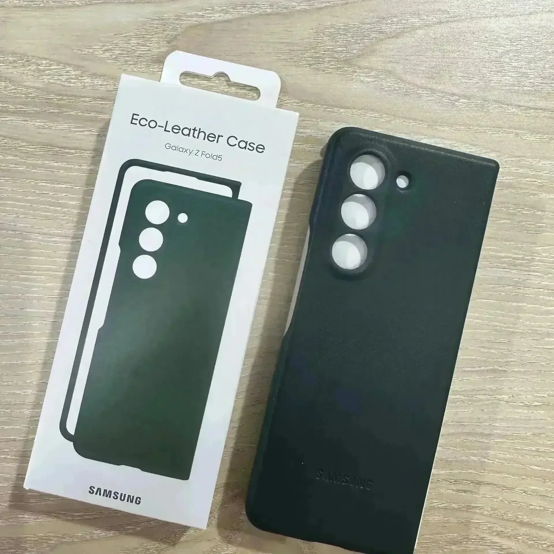 Premium Leather Cover For Samsung Z Fold and Z Flip - Image 5