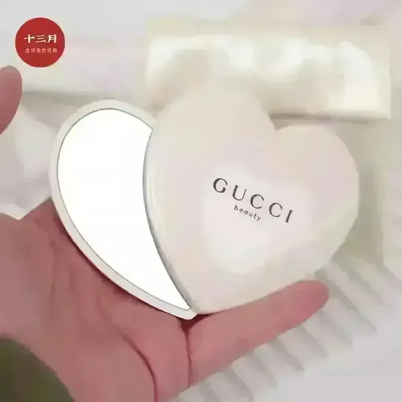 Premium Luxury Heart Shaped Mini Mirror - Image 2