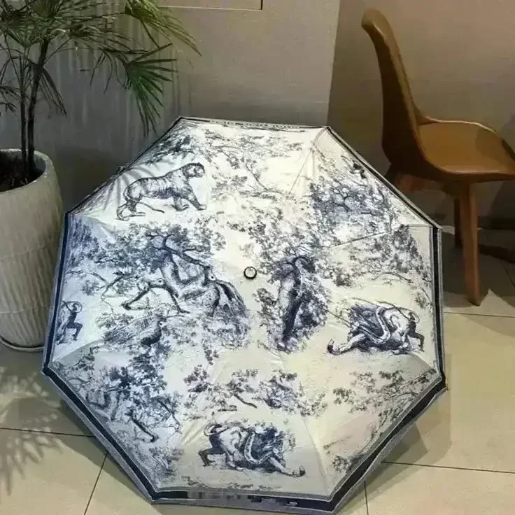 Premium Luxury Tiger Pattern Umbrella - Image 6