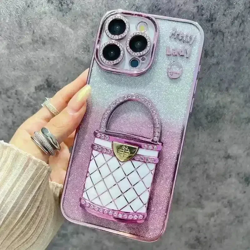 Pretty Lady Glitter Phone Case (For iPhones) - Image 6