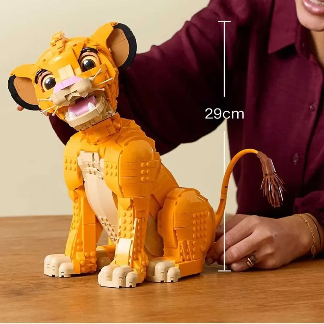Prince Simba Lion Cub Building Blocks (222 Pcs) - Image 7