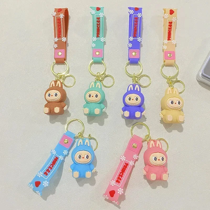 Princess Perch Labubu 3D Keychain - Image 4