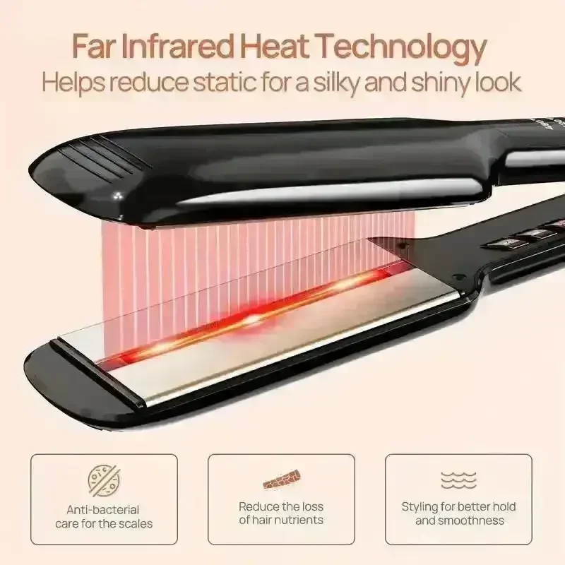 Professional 2-Inch Wide Hair Straightener - Image 4