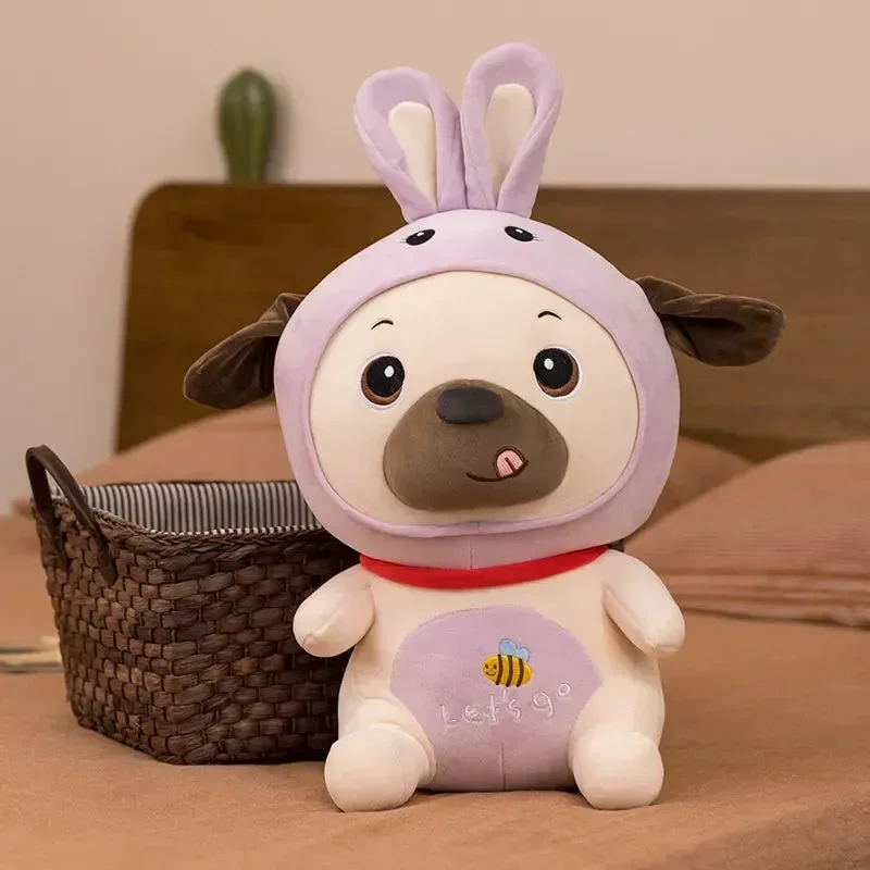 Pug Bunny Doll Plushie (30 cm) - Image 4