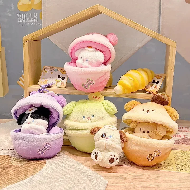 Pup-in-a-Pod Plush Keychain - Image 3