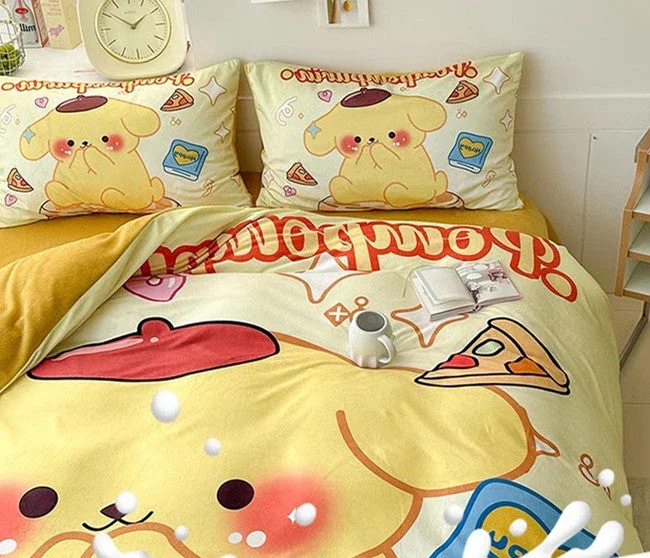 Purin Cuddler Flannel Bedding Set - Image 5