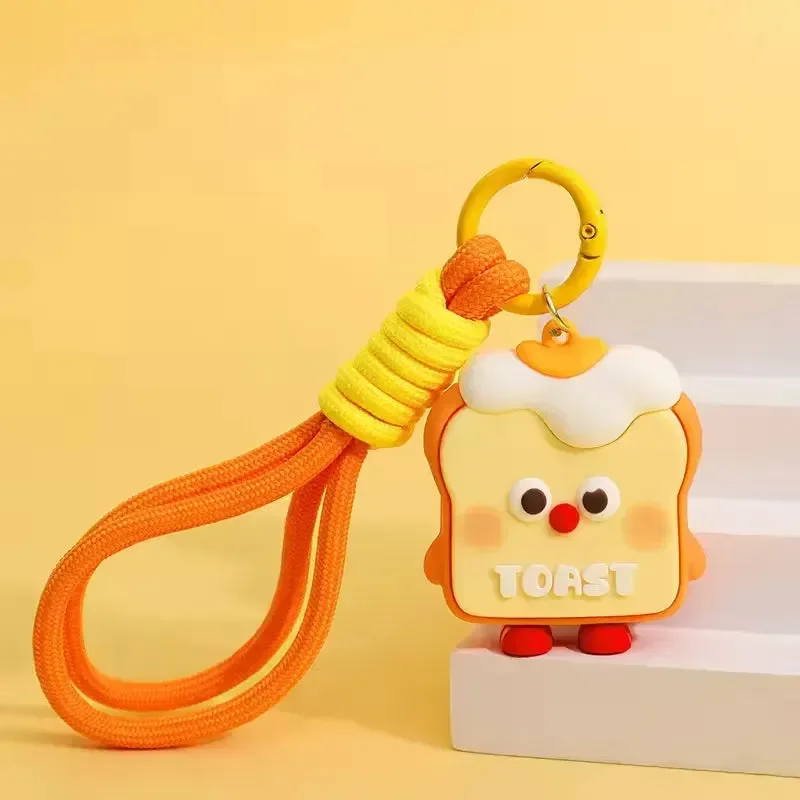 Quirky Crusties Bread Toast Keychain - Image 13