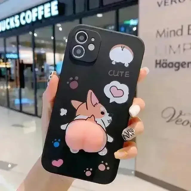 Quirky Dog Phone Case (For Samsung) - Image 4