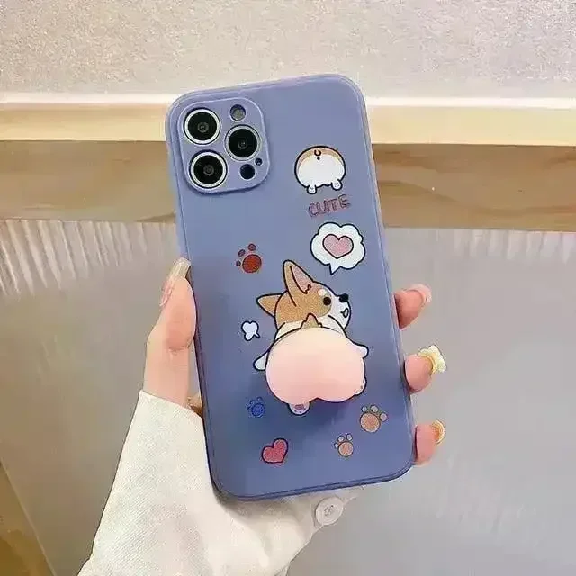 Quirky Dog Phone Case (For Samsung) - Image 5