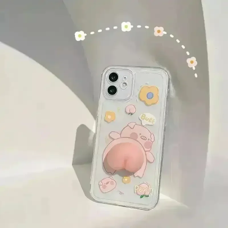 Quirky Piggy Air Pass Phone Case (For iPhone) - Image 3