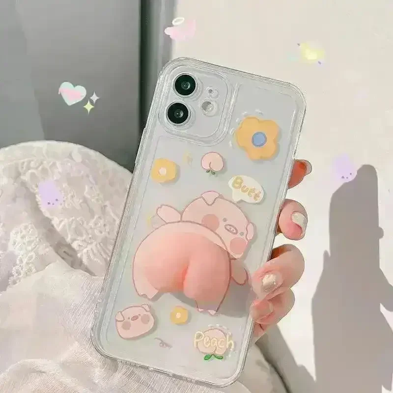 Quirky Piggy Air Pass Phone Case (For iPhone) - Image 4