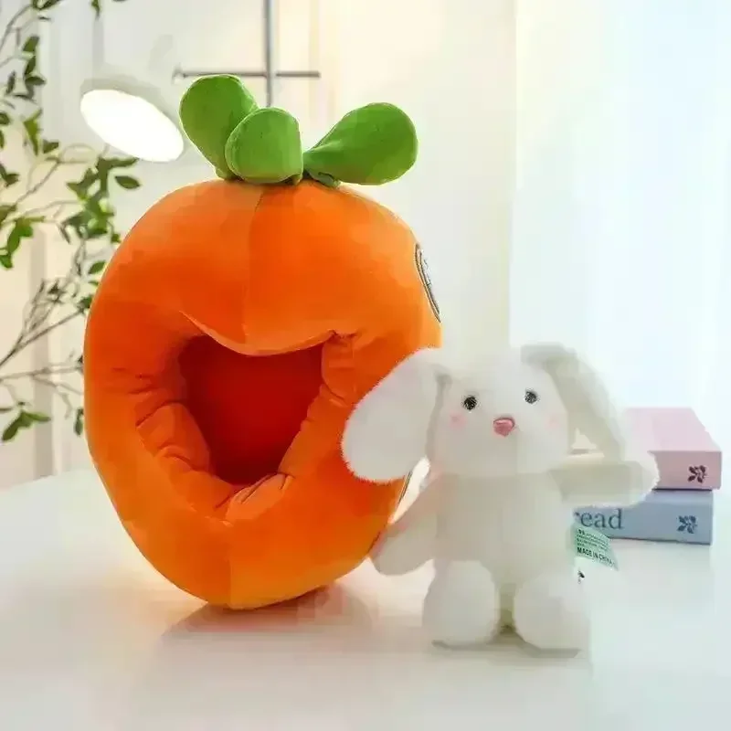 Racing Carrot Car Bunny Plush Toy - Image 2