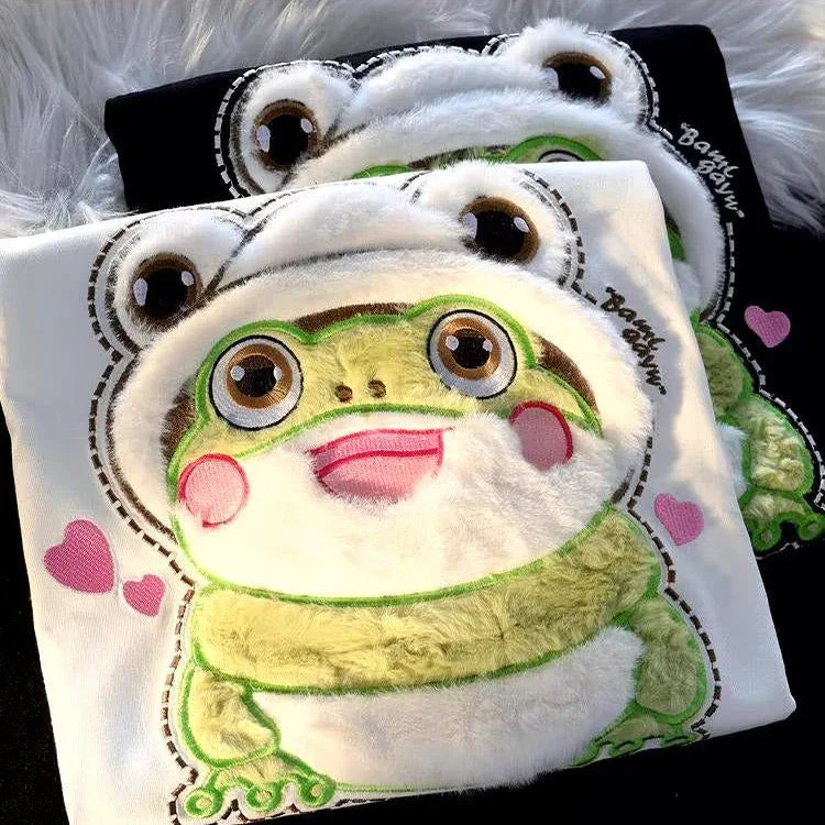 Radiant Frog Love Fluff T-shirt - Image 3
