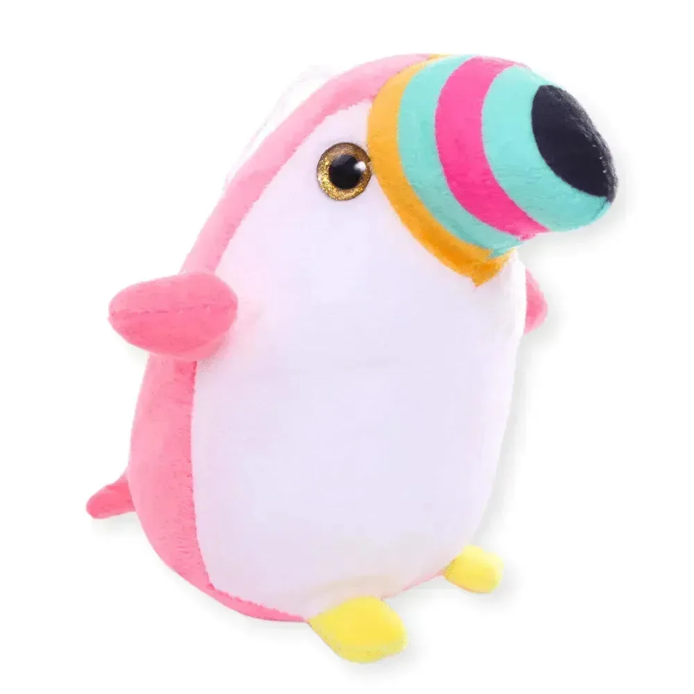 Rainbow Beak Toucan Plush Toy (20 cm) - Image 4