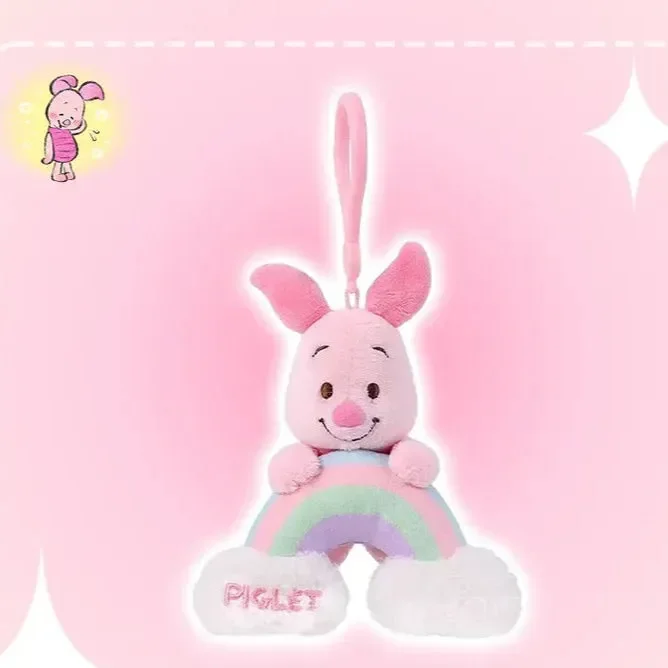 Rainbow Clouds Honey Bear & Hoglet Keychain - Image 7