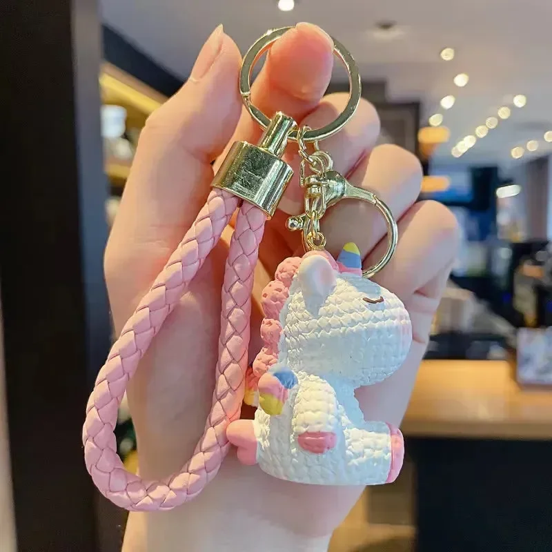 Rainbow Horn Hangers Unicorn 3D Keychain - Image 9