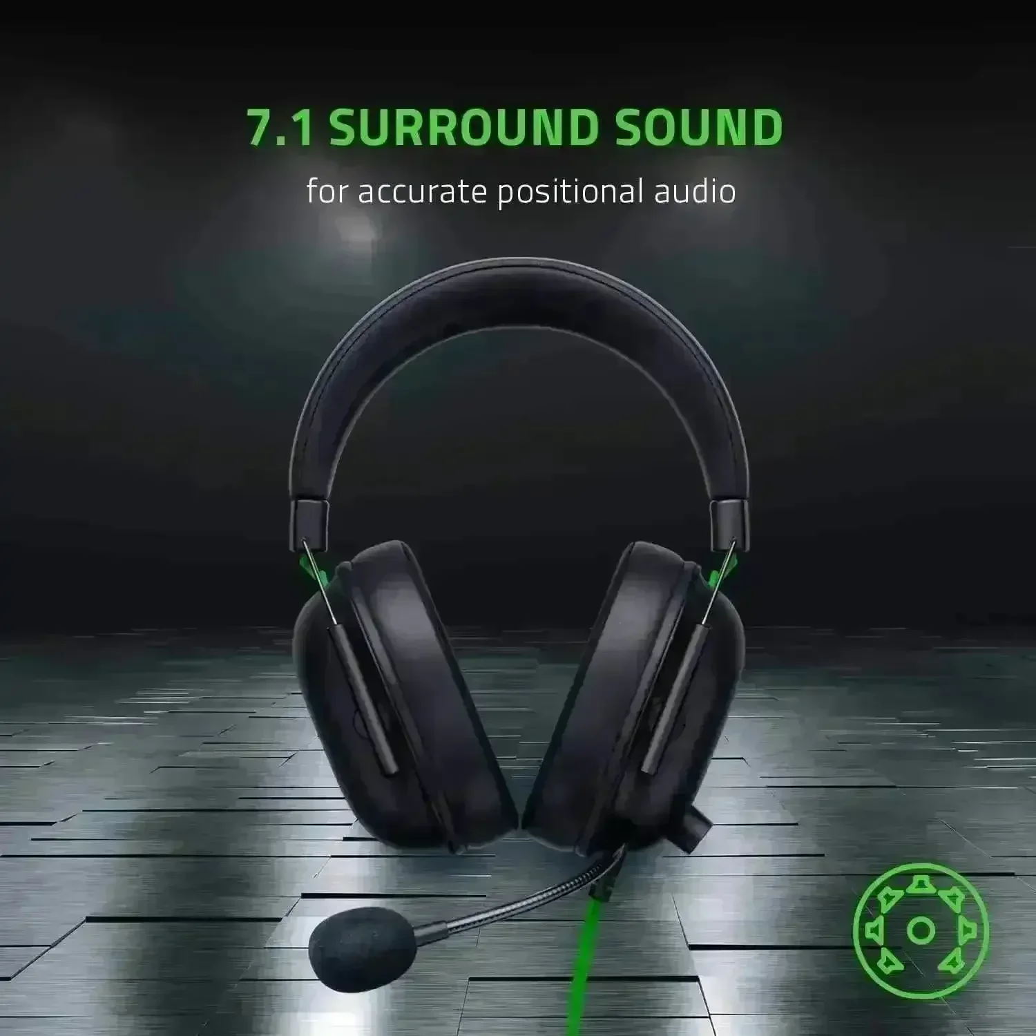 RZR BlackShark V2 X Wired Gaming Headset - Image 7