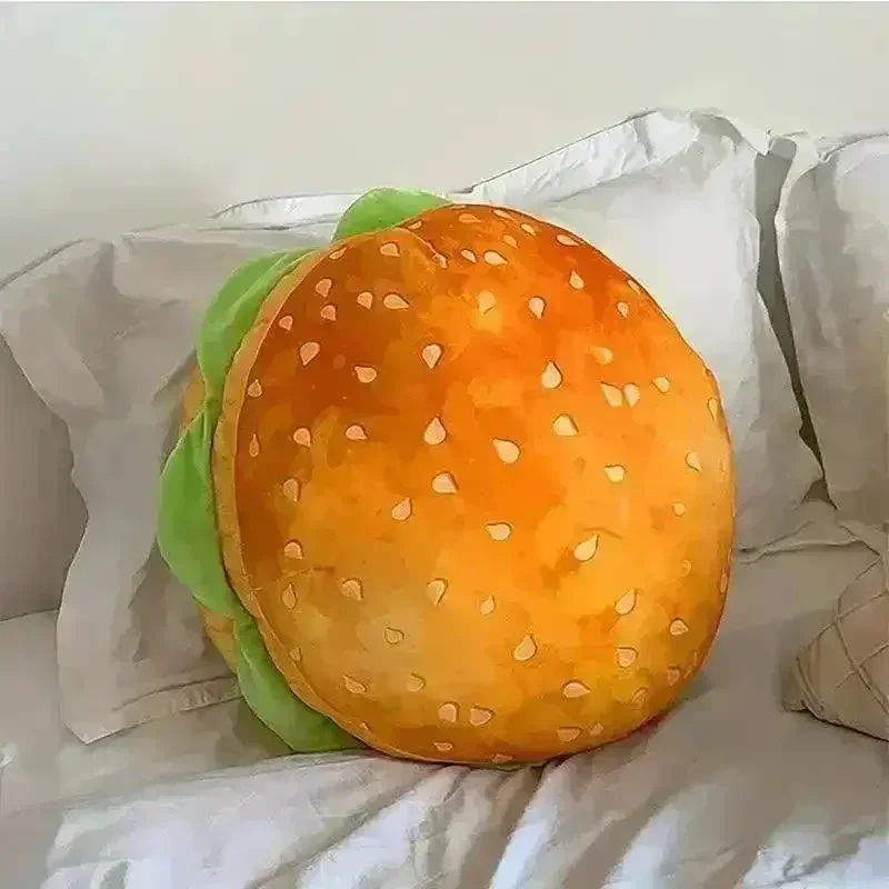 Realistic Burger Plush Pillow - Image 6