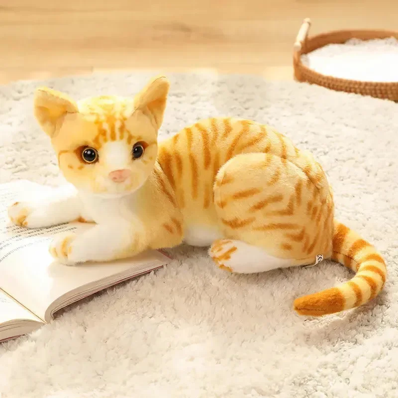 Realistic Cat Stuffed Toys - Image 5