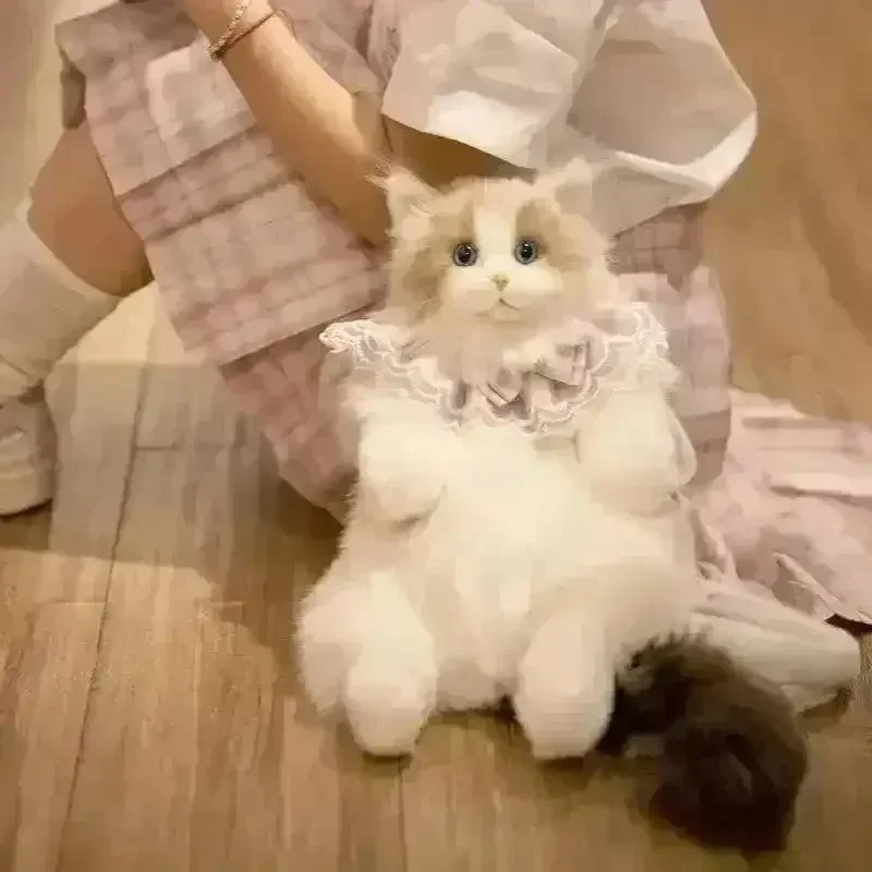 Realistic Live Cat Shaped Backpack - Image 27