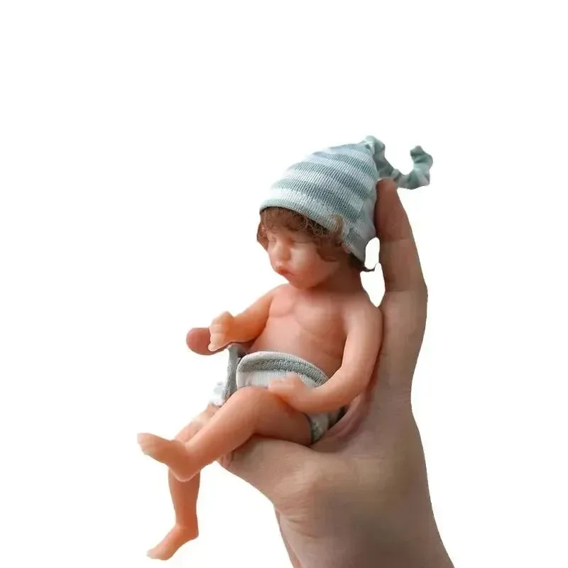 Realistic Mini Silicon Baby Doll (15 cm) - Image 16