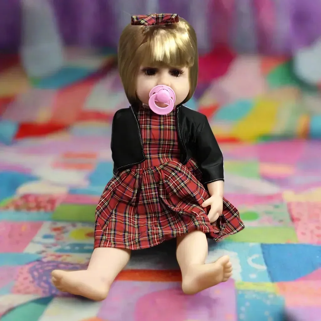Little Miracle Realistic Silicon Baby Girl Doll (55 cm) - Image 17